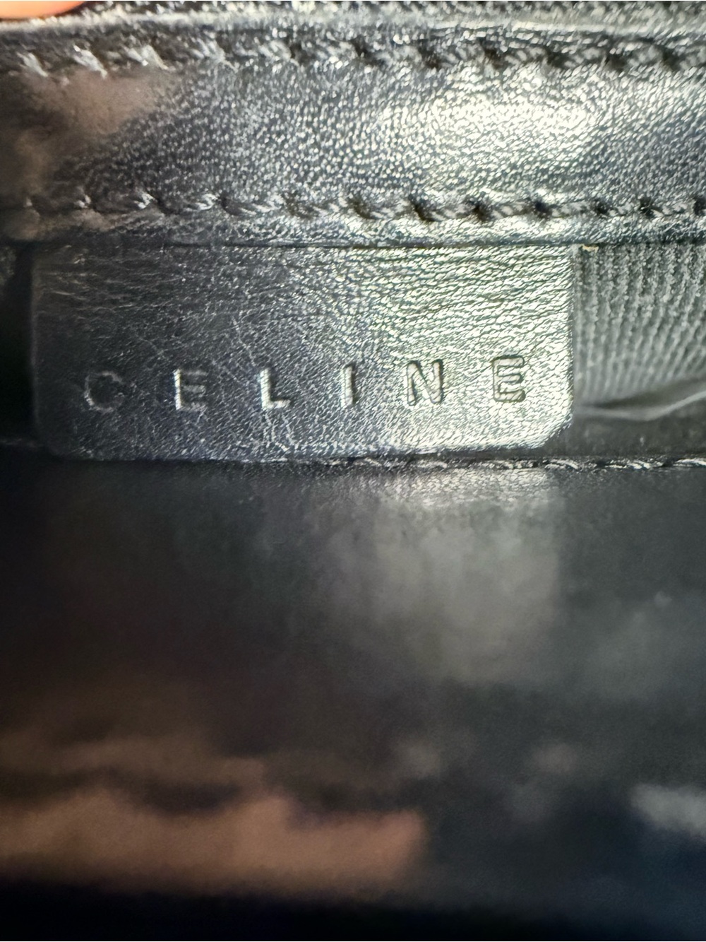 Celine 2000 C Macadam Canvas and Leather Tote - Picture 6 of 10